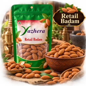 Premium retail almonds – whole Badam nuts for healthy snacking and everyday nutrition