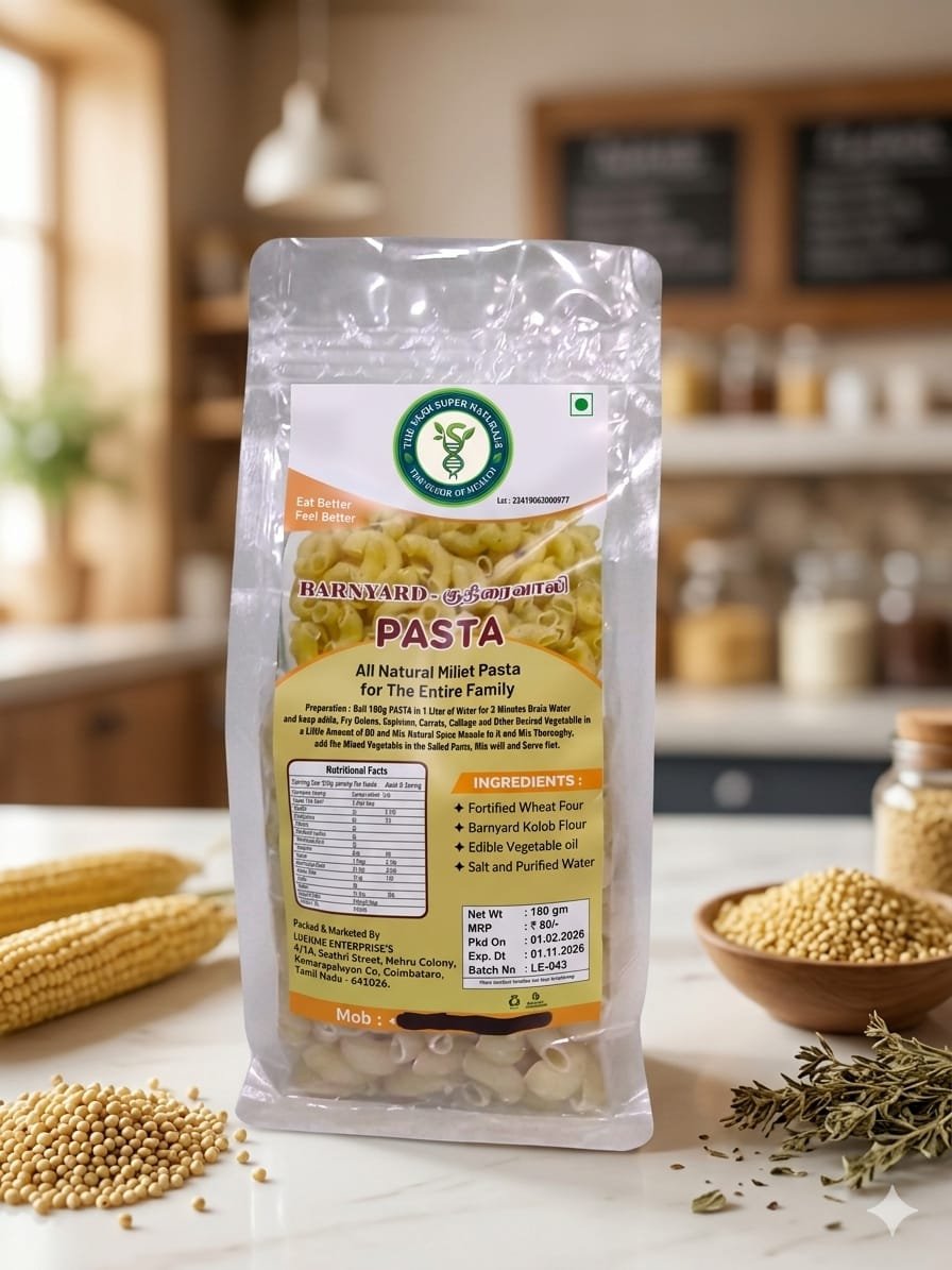 barnyard millet pasta barnyard millet pasta