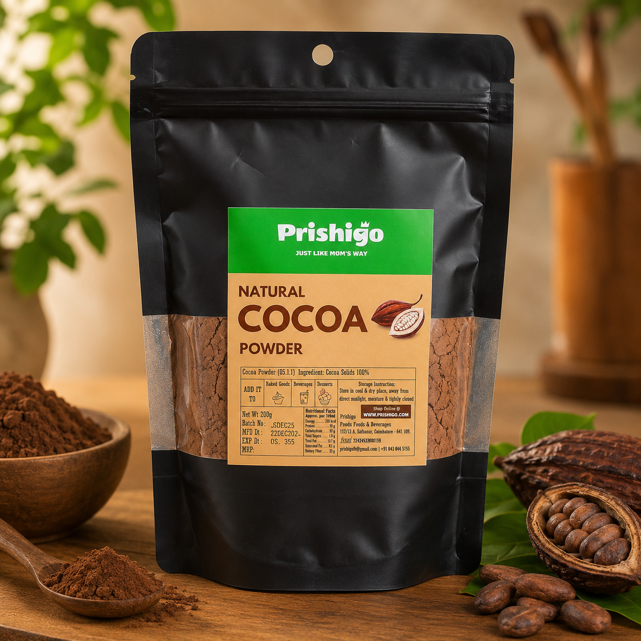 natural cocoa powder natural cocoa powder
