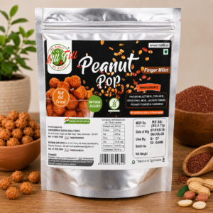 peanut pop finger millet